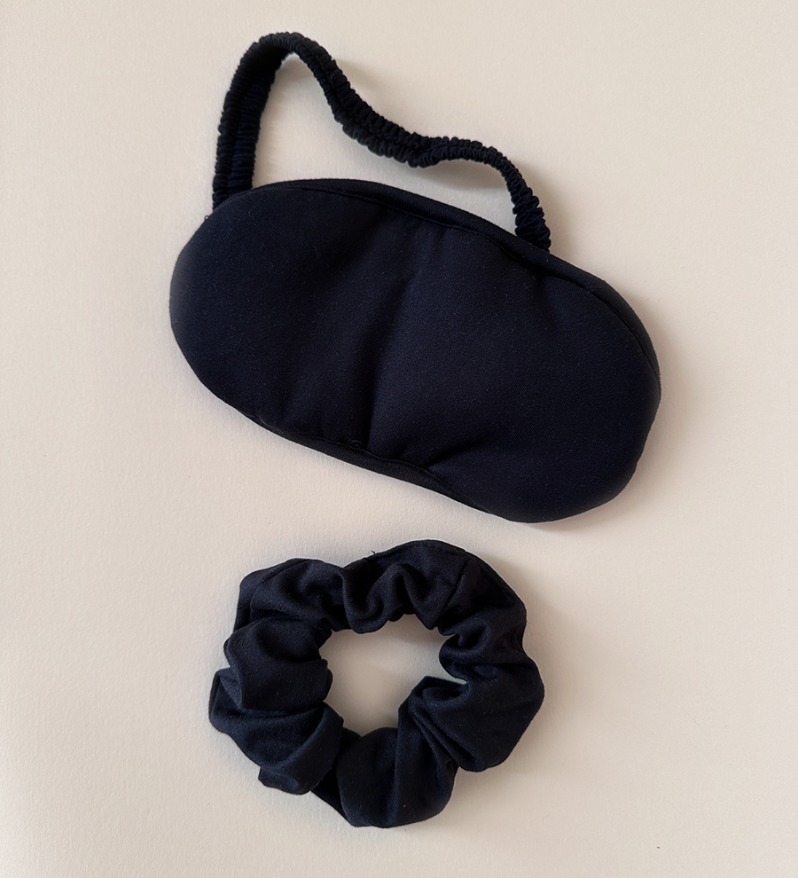 antifaz & scrunchie