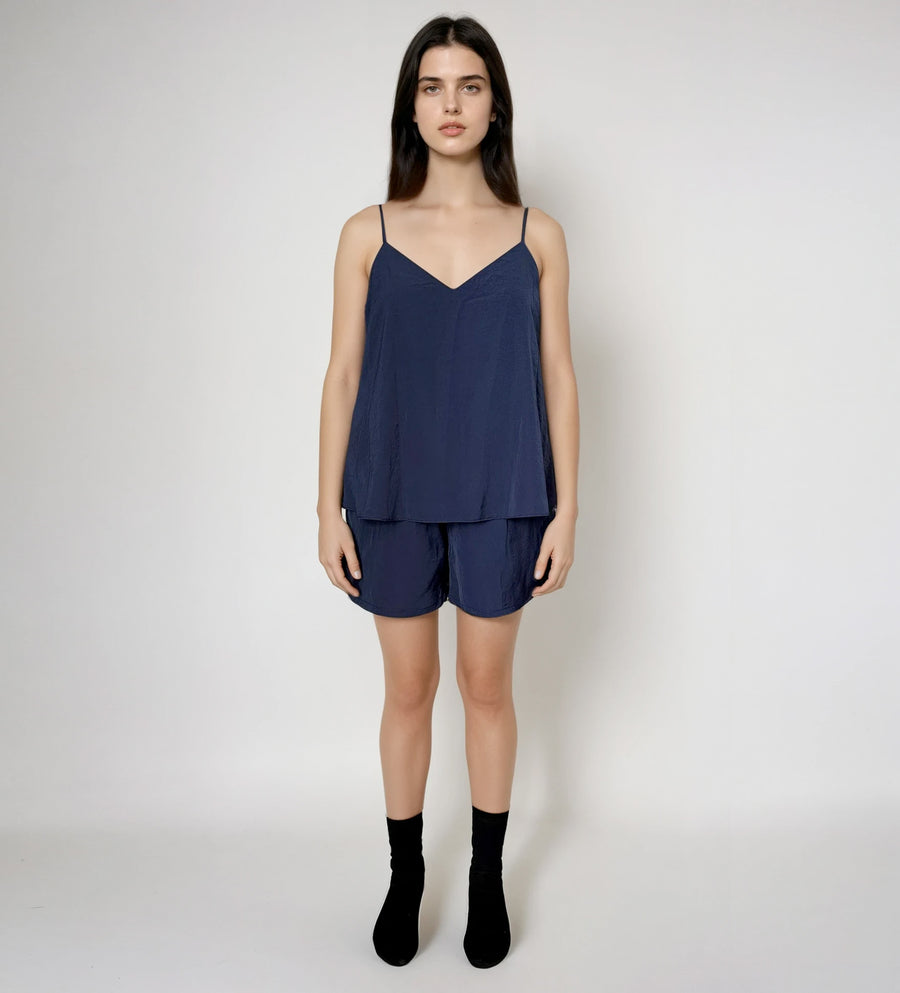 Pijama Ligera Tirantes y Short Ónix